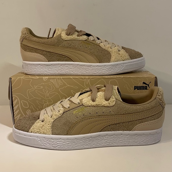 🧸[BRAND NEW] PUMA HIGH COURT CUNNING SUEDE SAFARI WOMENS SHOES SIZE 7 SNEAKER🧸 - Picture 3 of 9